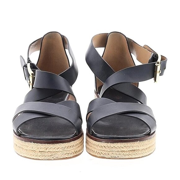 Michael Michael Kors Darby Sandal Black Vachetta 1 7.5 M - Picture 4 of 4